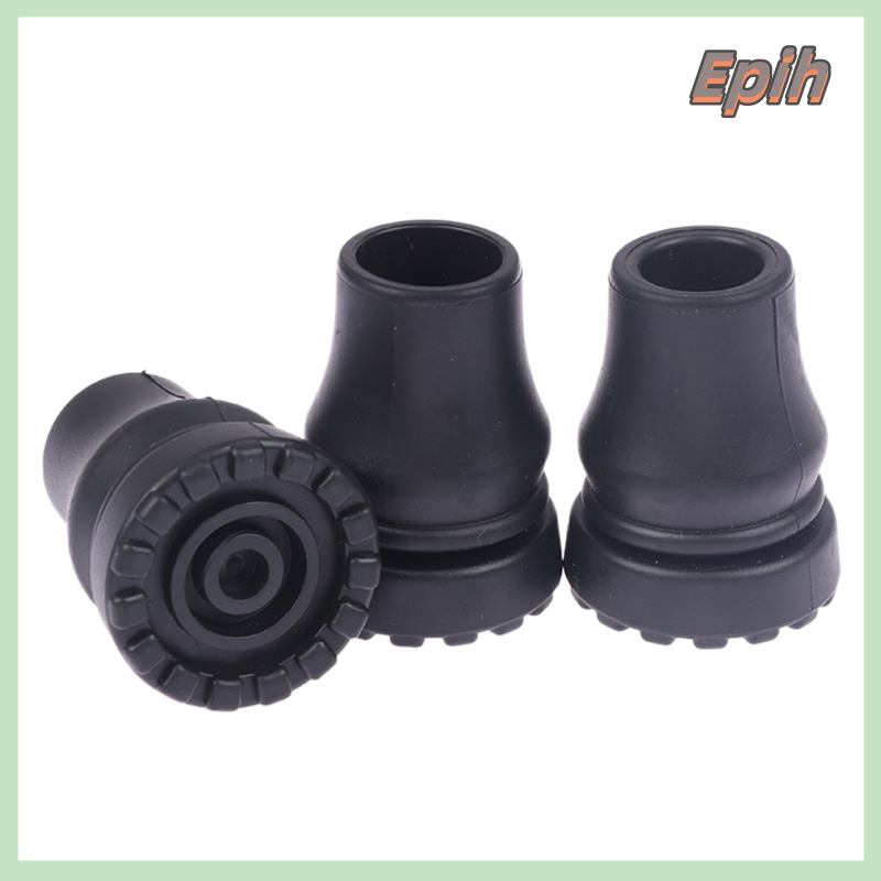 [Epih] Rubber Tips For Old Man Hiking Poles Trekking Poles Solid T-handle Walking Stick