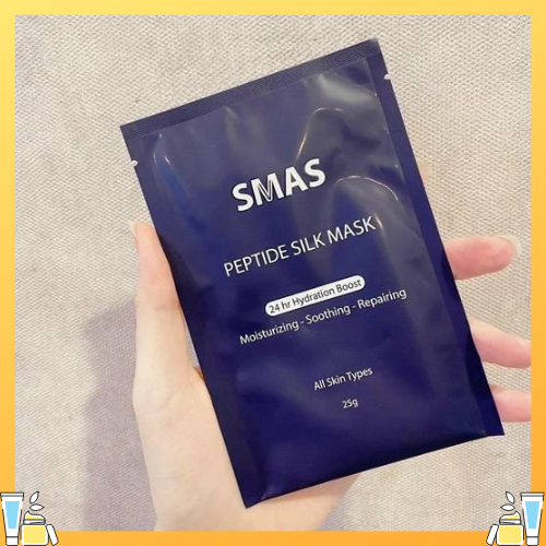 Mặt nạ smas peptide silk mask mặt nạ dưỡng và phục hồi, cấp ẩm cho da