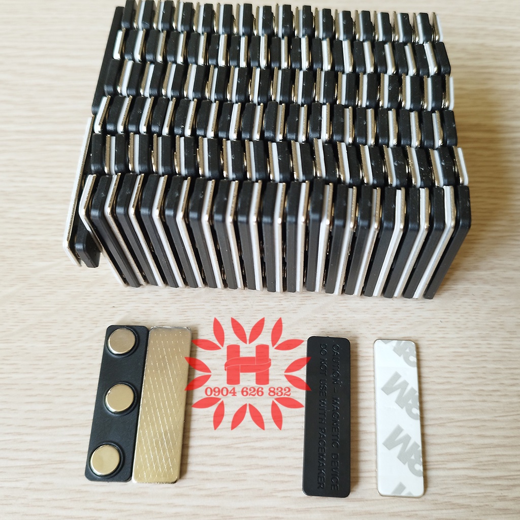 Nam châm gắn biển tên (45x13mm)