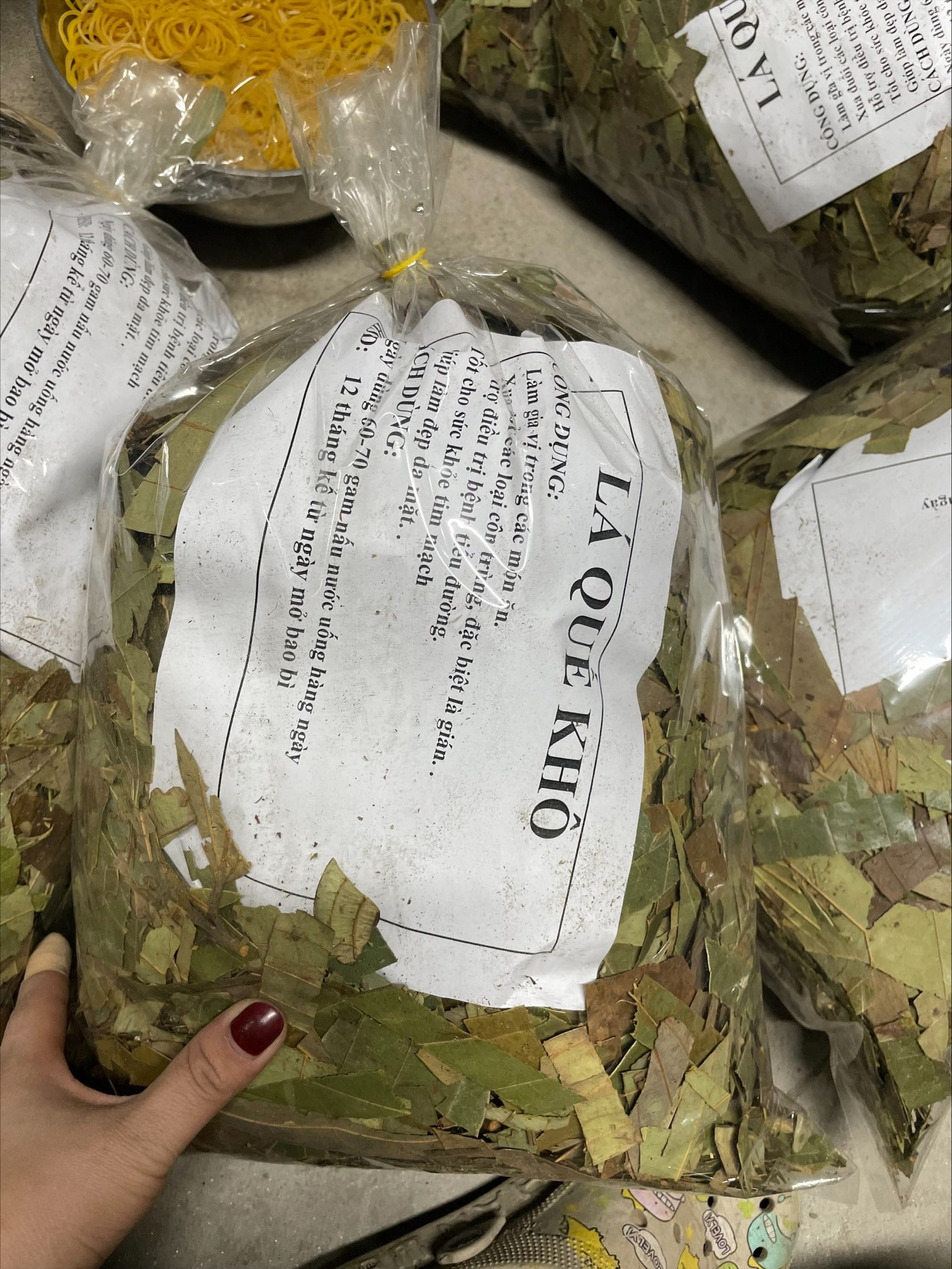 500gr lá quế khô thơm ngon