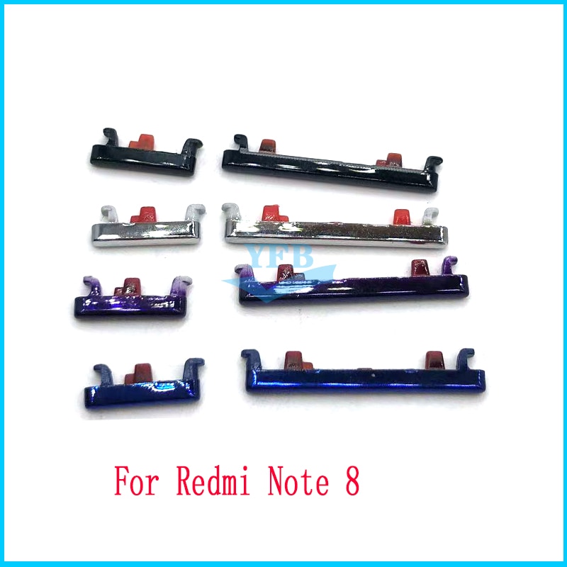 For Suitable For Xiaomi Redmi Note 6 7 8 Pro Power Button ON OFF Volume Up Down Side Button Key