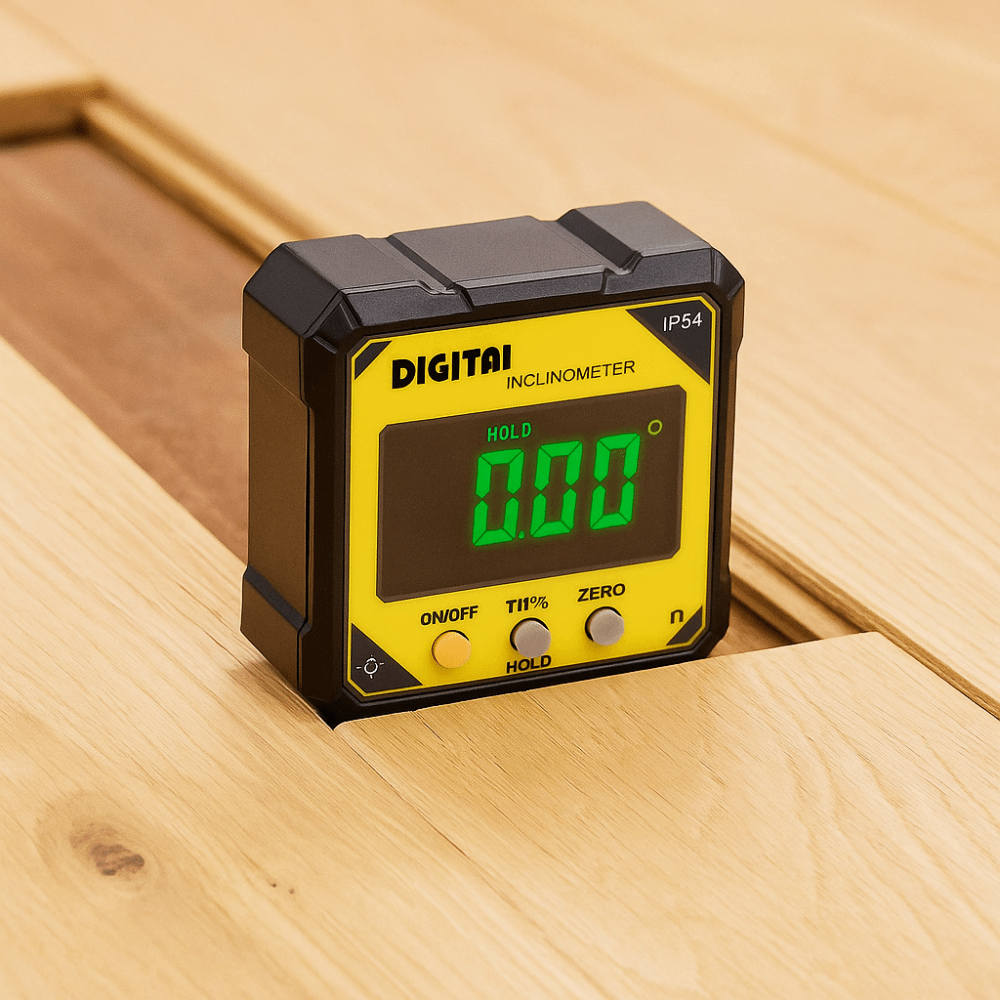 Angle Gauge Rechargeable Laser Angle Ruler 4 Sides Magnet Magnet Tilt ...
