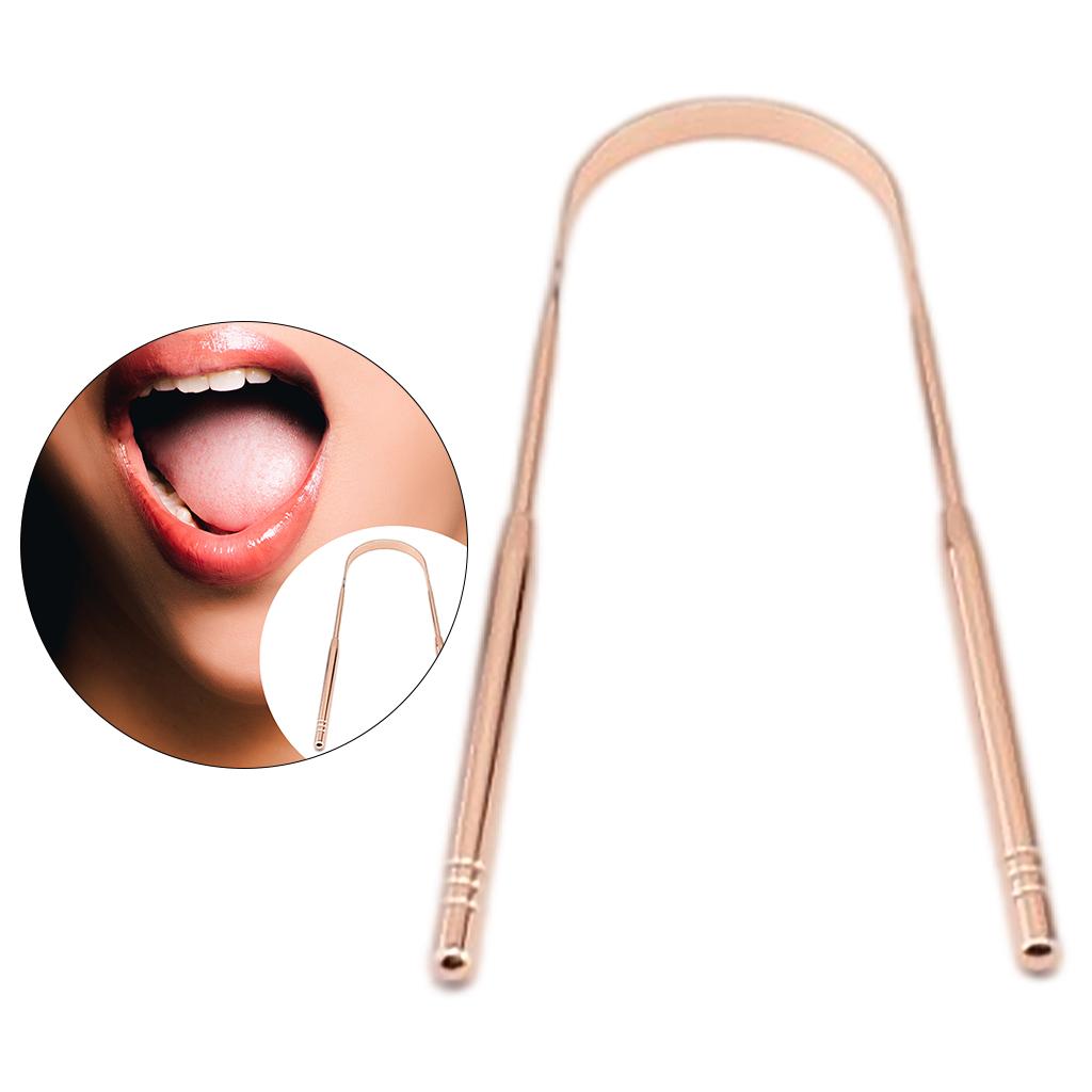 CCClever CCCleverTongue Scraper Metal Scraper Reusable Tongue Cleaner U Shape Scraper