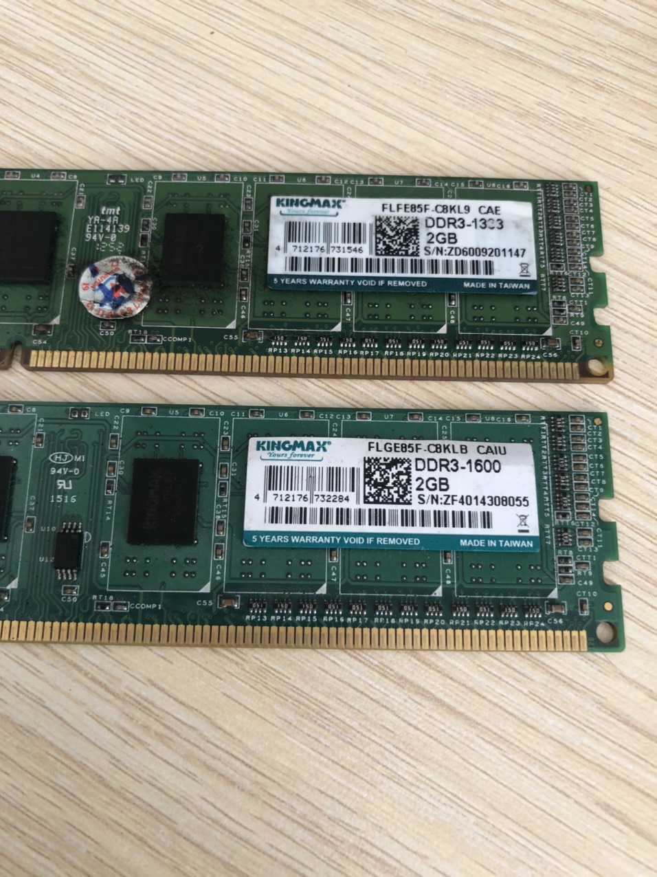 Ram DDRIII 2Gb buss 1333/1600 Kingmax