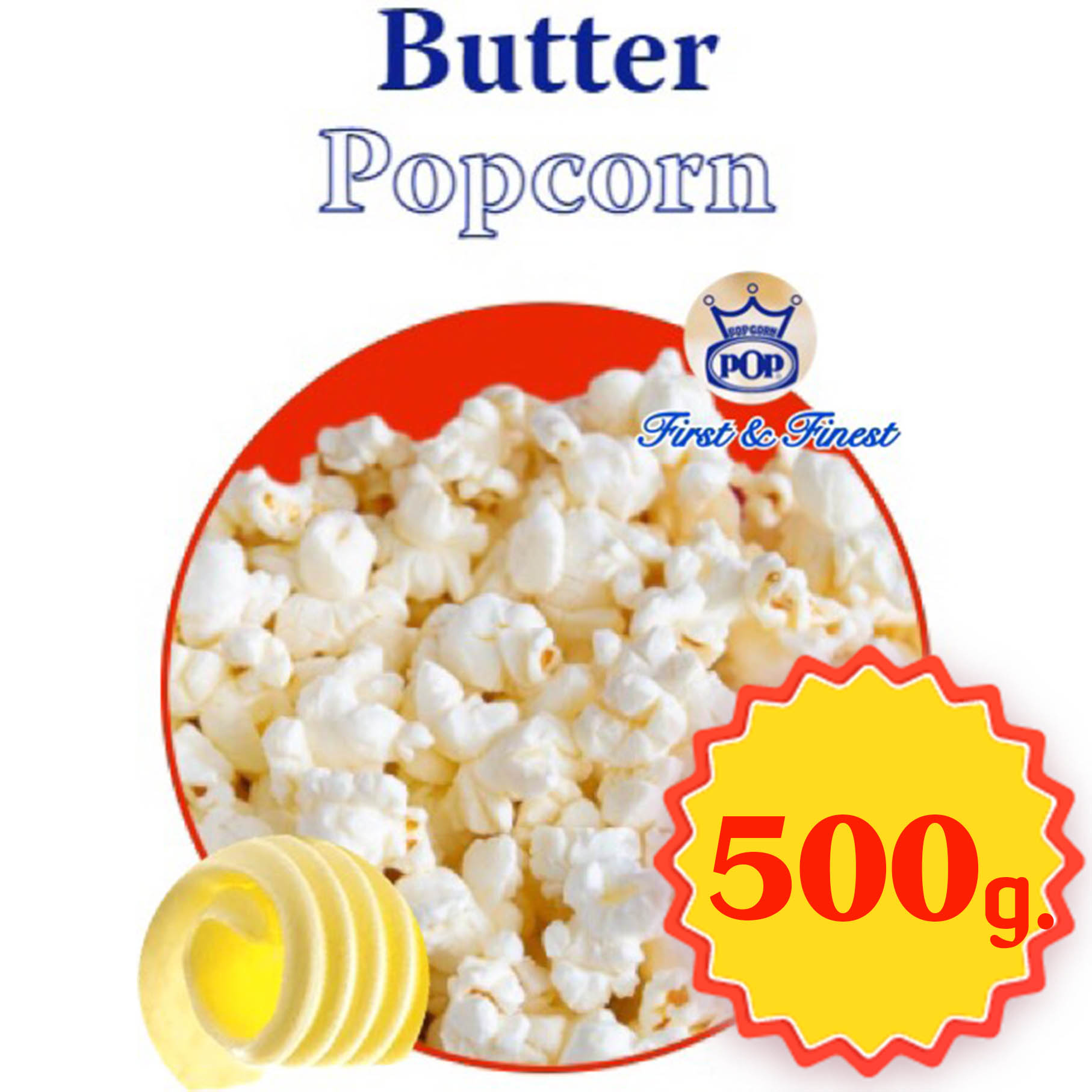 Popcorn Butter 500g. Lazada.co.th