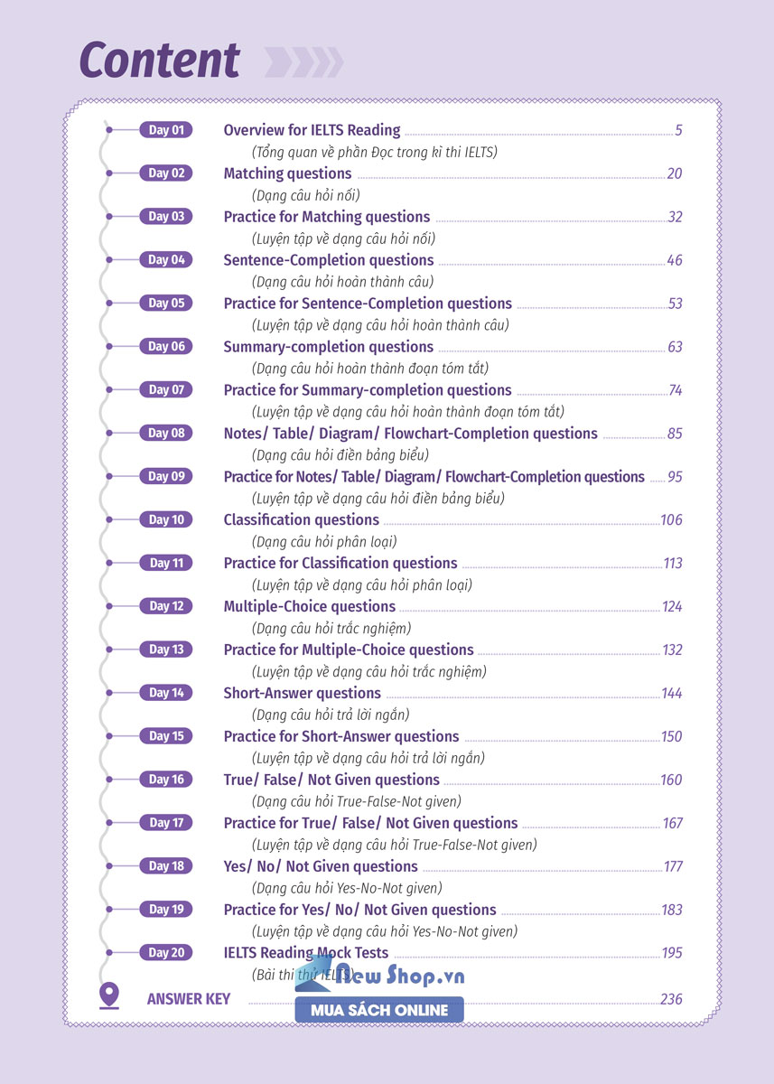 Sách - IELTS Cấp Tốc - 20 Ngày Reading - Newshop