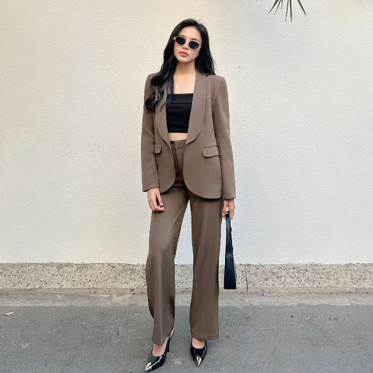 JOVEN Áo Vest Hebe Thanh Lịch Hiện Đại