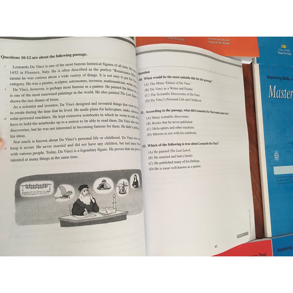 Bộ 12c - Master TOEFL Junior + File Mp3