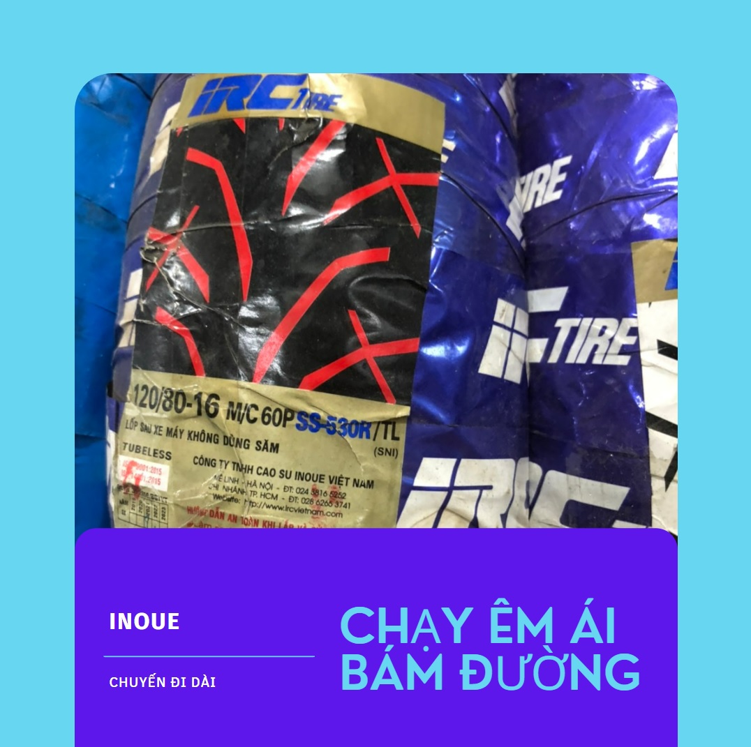 Lốp inoue 120/80 - 16