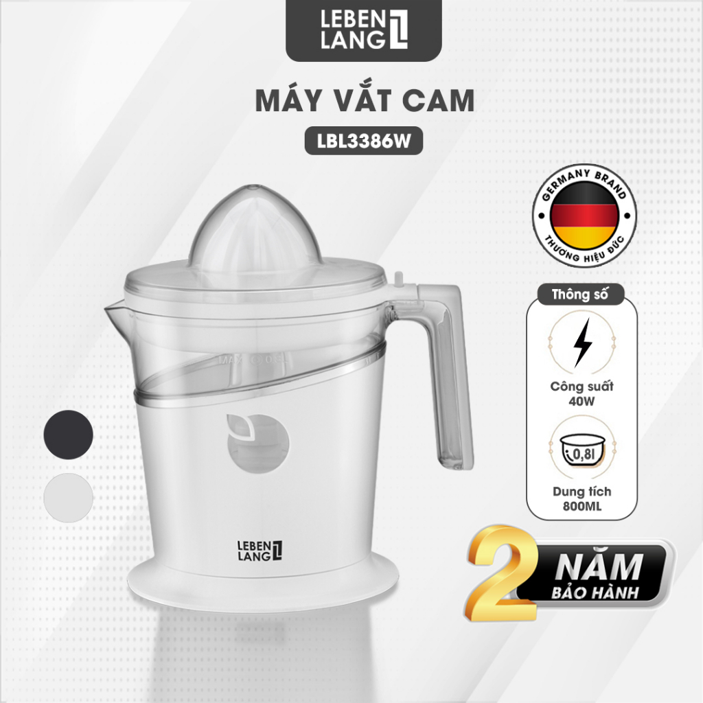 Máy vắt cam LEBEN LANG dung tích 0.8L - LBL3386