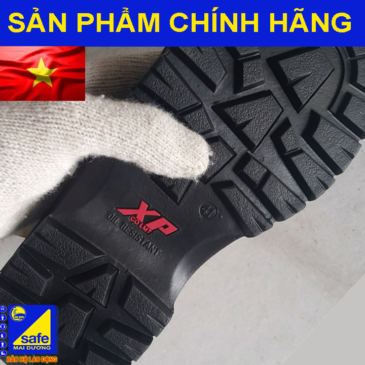 Giày bảo hộ lao động XP đỏ
