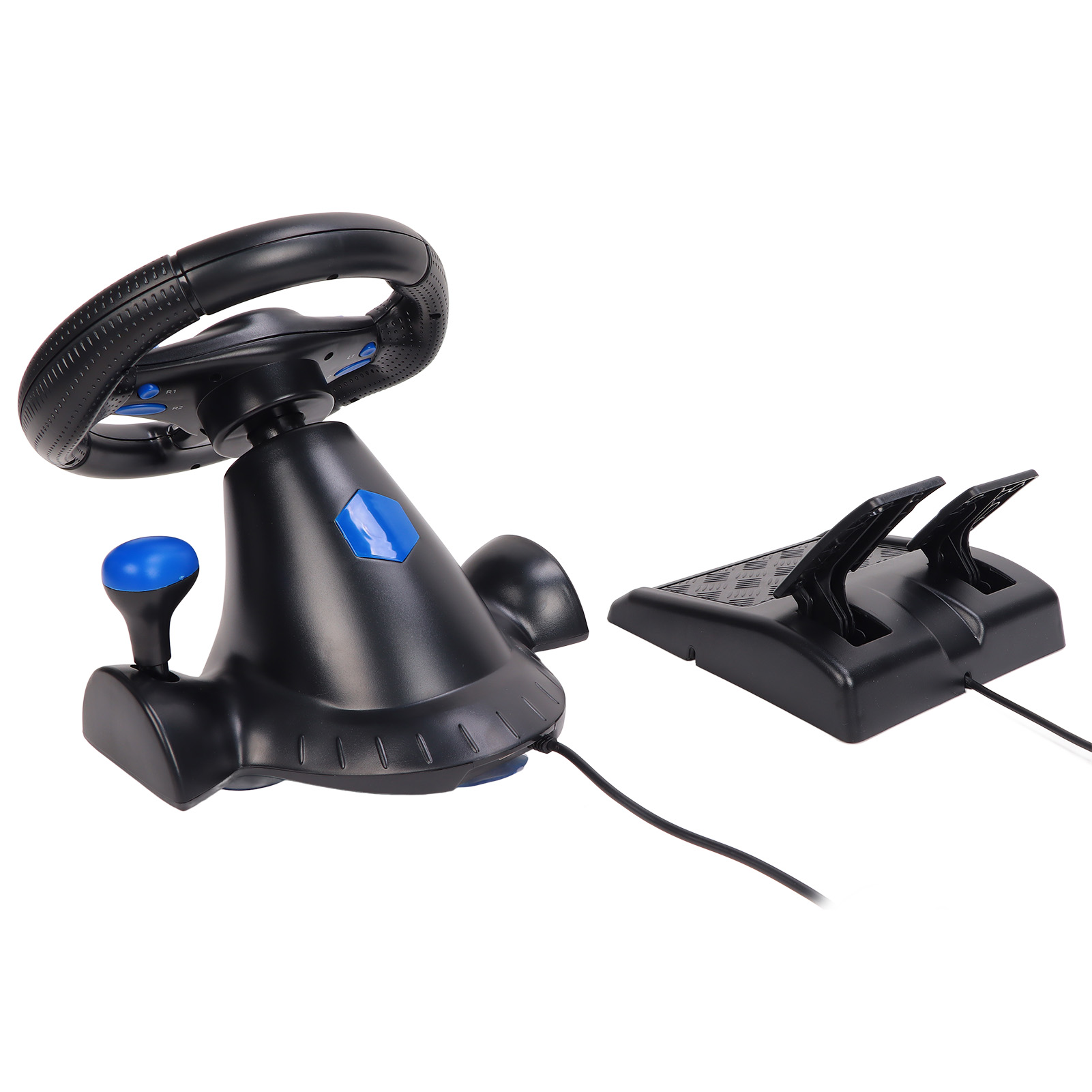 Racing Wheel 2 Axes PC Gaming Racing Wheel for PS3