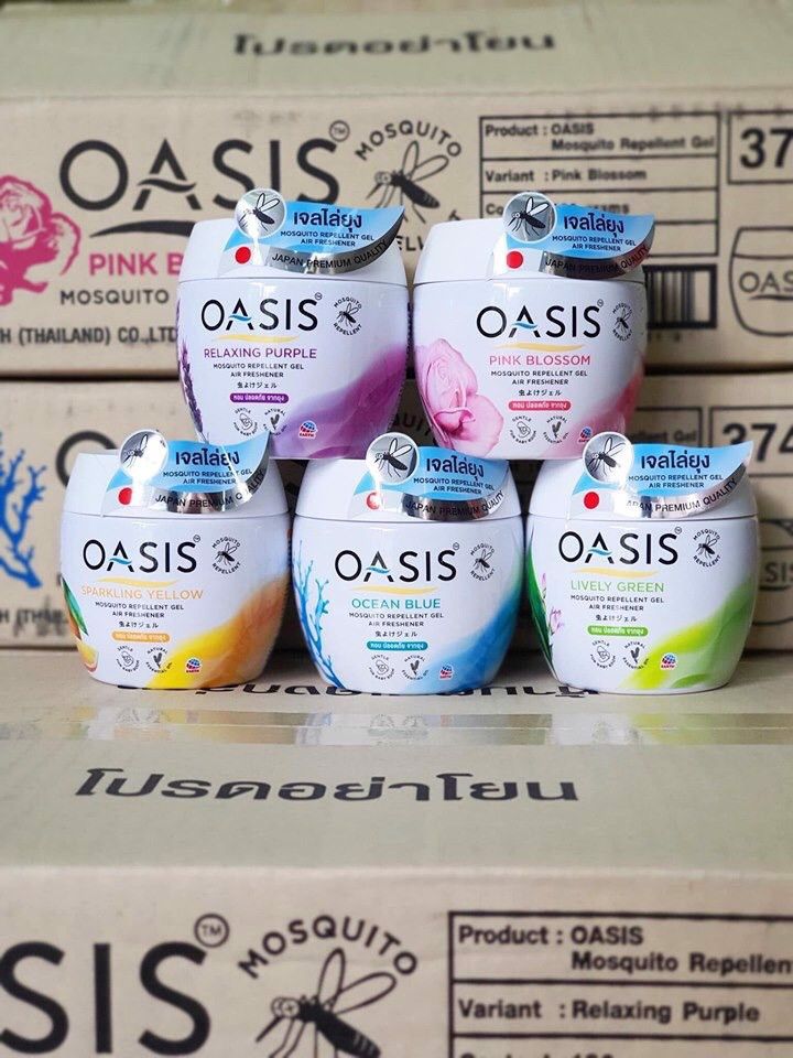 [GIAO HÀNG HỎA TỐC]Sáp thơm phòng đuổi muỗi OASIS Thái Lan [Đủ Hương]