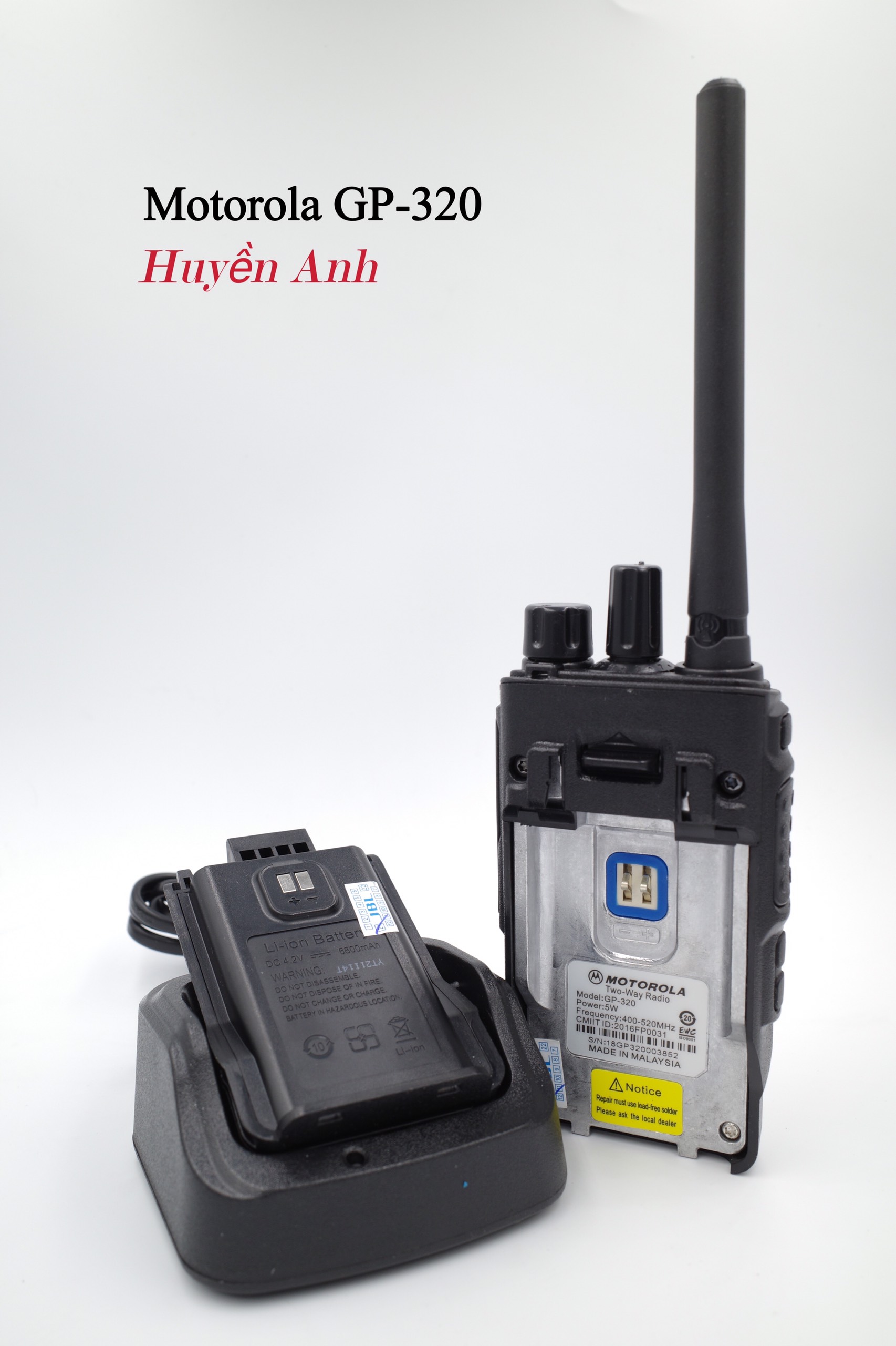 Bộ đàm Motorola GP-320 (1 tay)
