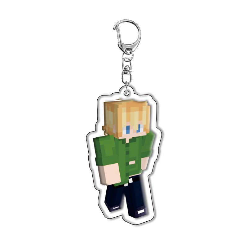 Móc Khóa Đồ Chơi Nhân Vật Game Minecraft