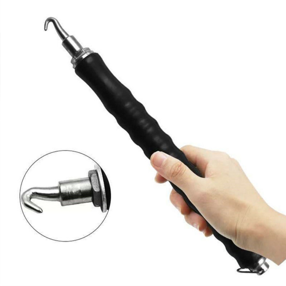 LITCHII Construction Tool Wire Twisting Tool Iron Wire Binding Bar Tying Hook Iron Hook Twister Hook Bar Hook Tie Wire Twister Rebar Hook Rebar Tie Hook