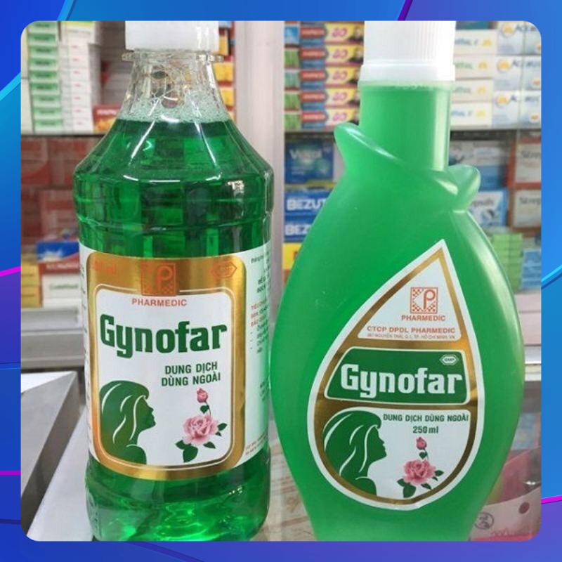 Dung dịch vệ sinh phụ nữ / Nước rửa phụ khoa Gynofar (PHARMEDIC)