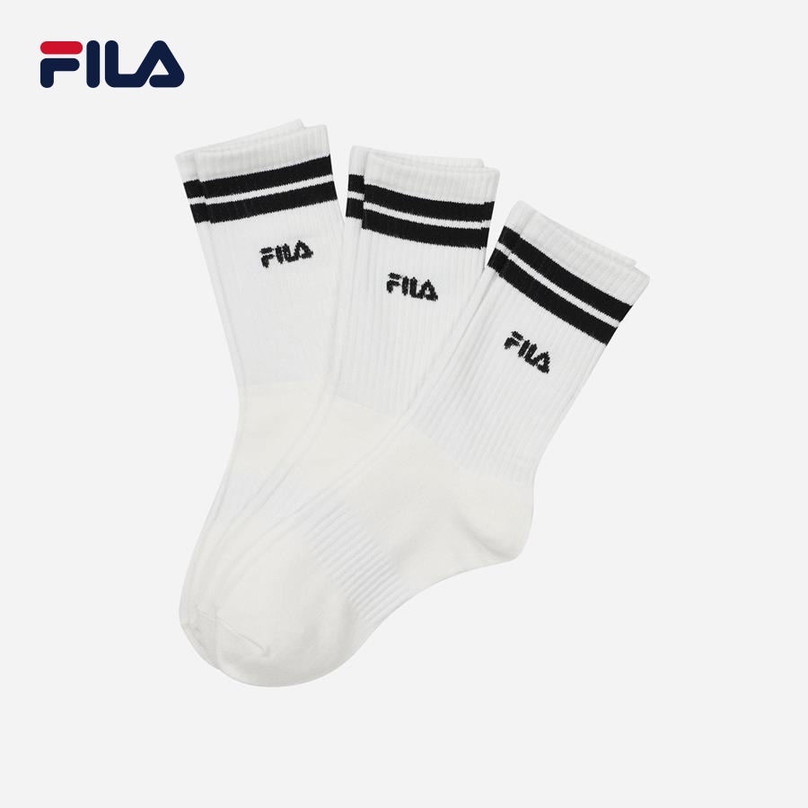 Fila vớ thể thao unise.x fs3scf5356x-owh