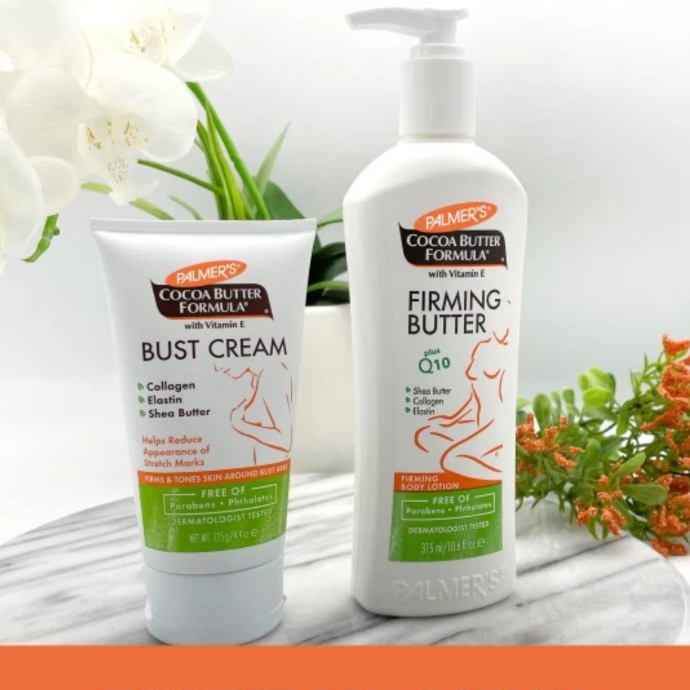 Palmer's Cocoa Butter Bust Firming Cream 125g + Body Firming Lotion