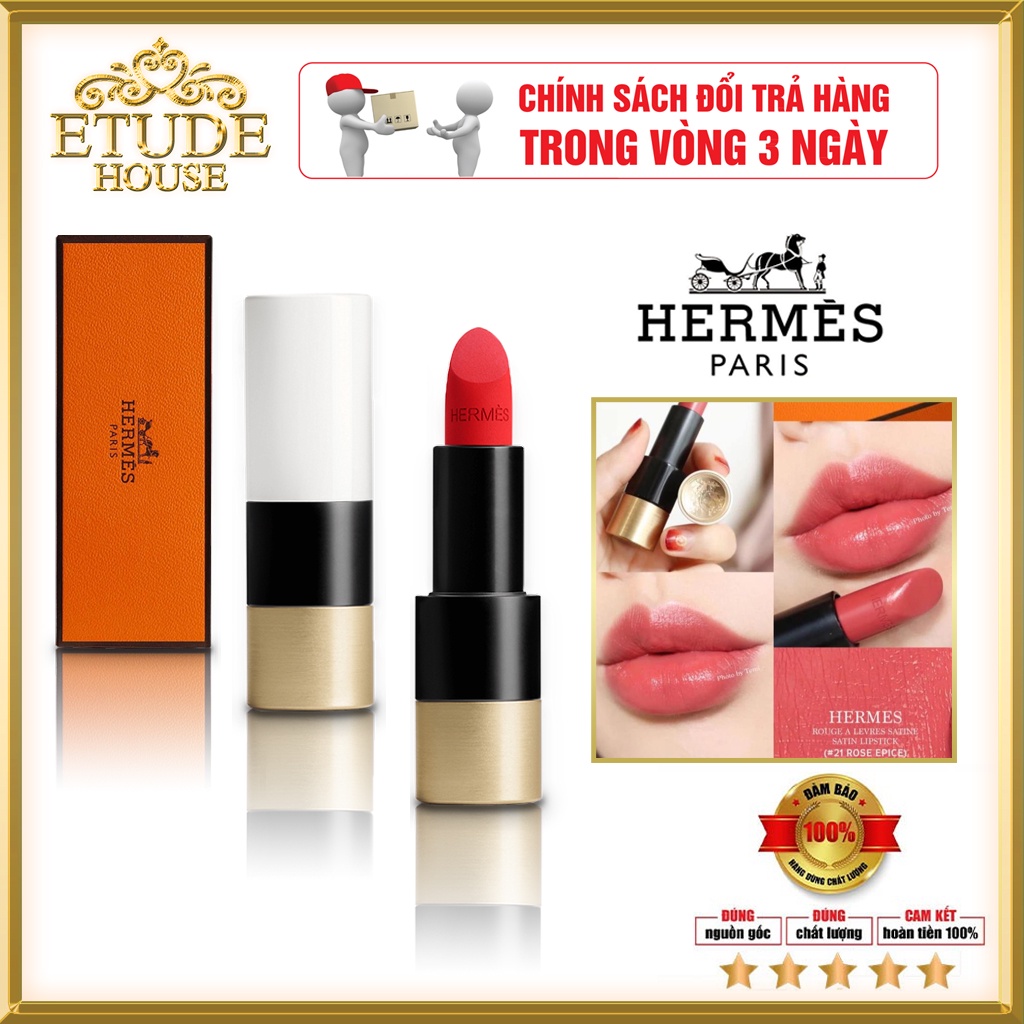 Son Hermes Rouge Matte Lipstick Mỹ Phẩm Hàng Hiệu