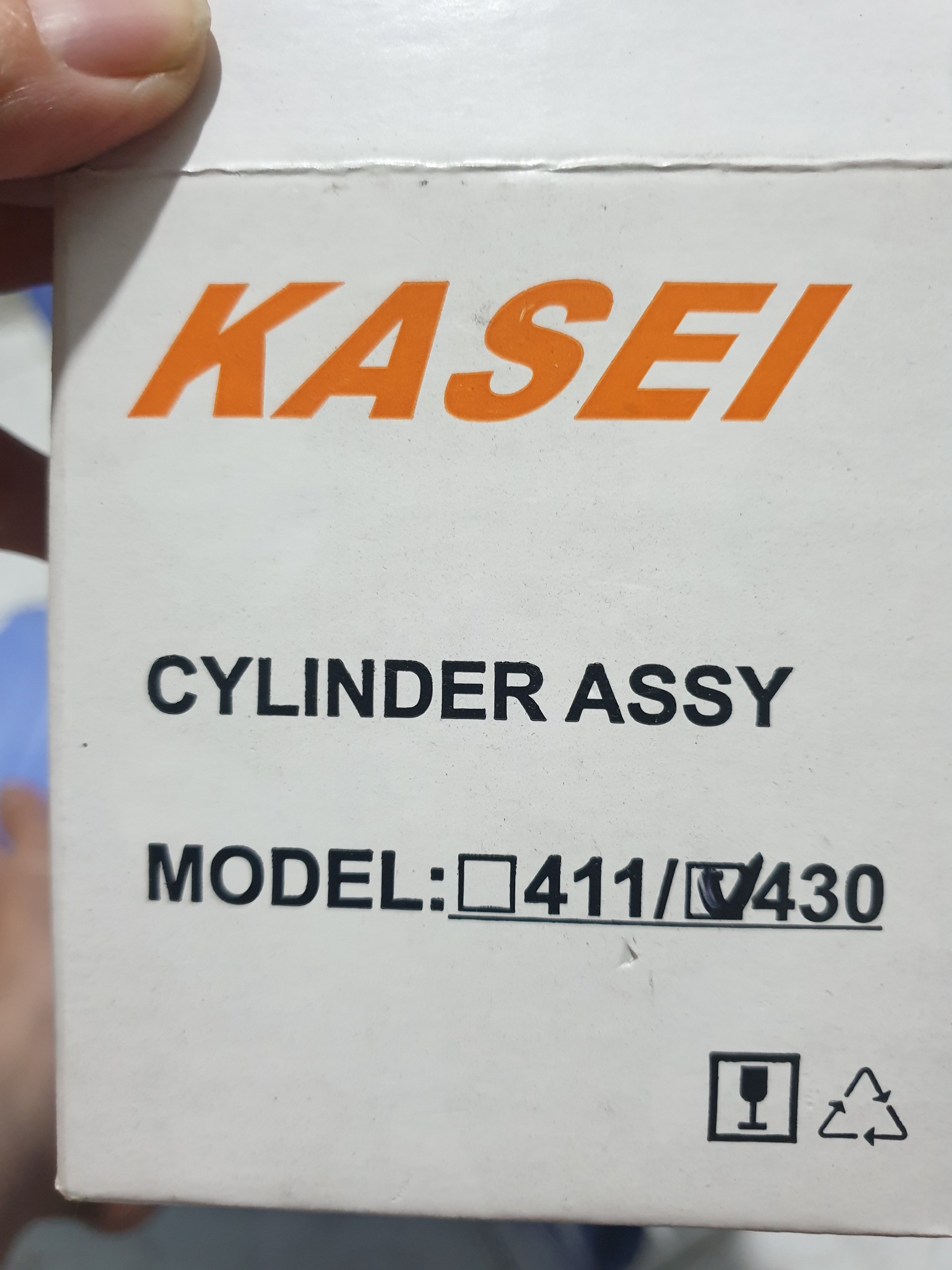 Bộ Nòng ( Hơi) Xylanh máy cắt cỏ 430 KASEI. NÒNG 40LY