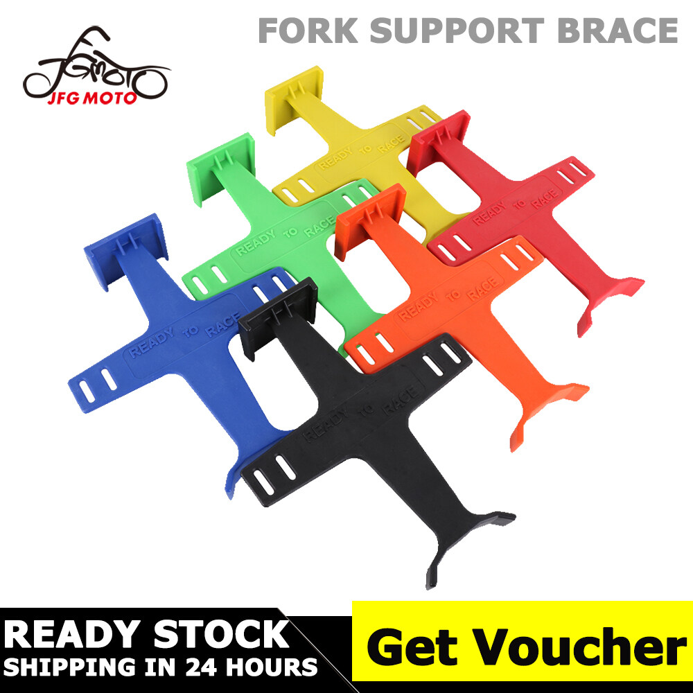 JFG MOTO Dirt Bike Plastic Fork Support Guard Transportation Protector