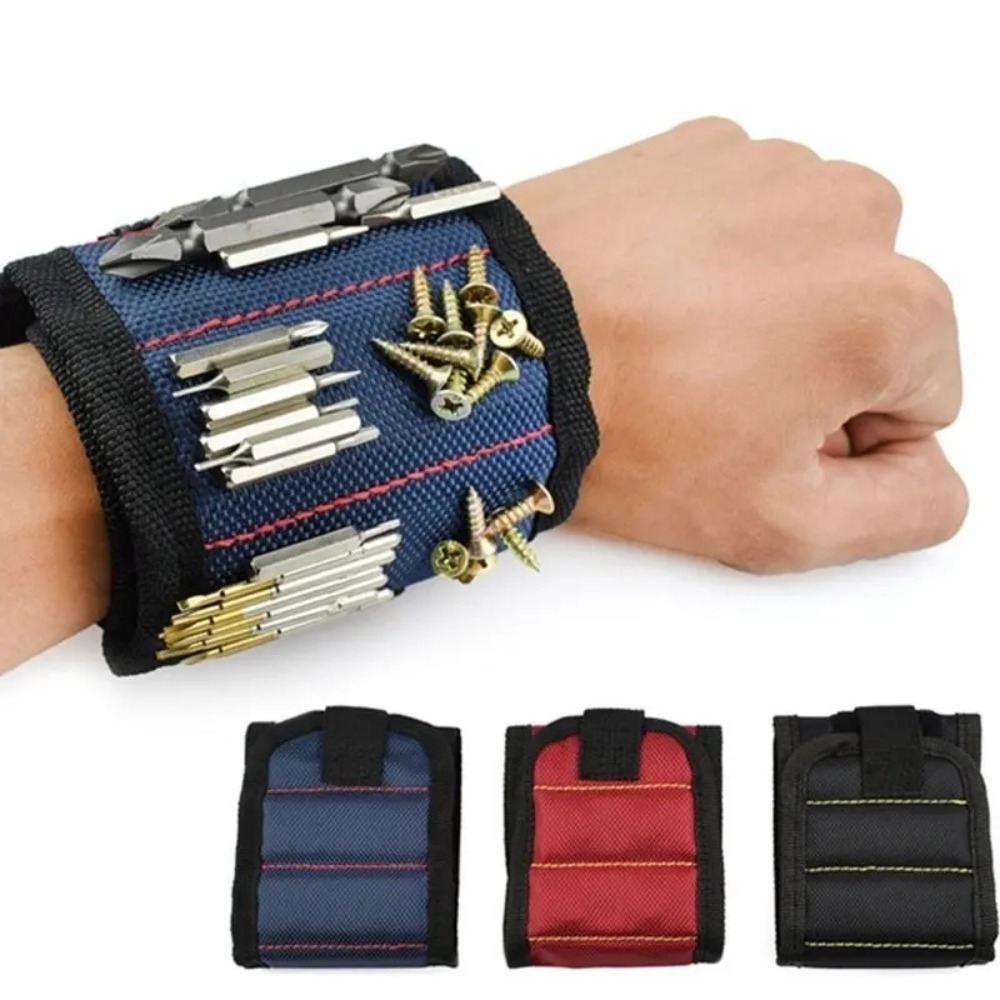 GHRDU Belt Support Chuck Tool Backpack Bracelet For Holding Screws Nail Tool  Storage Wrist ic Wristband Kit Storage Bag ic Wrist Support Band Tool Bag  Lazada