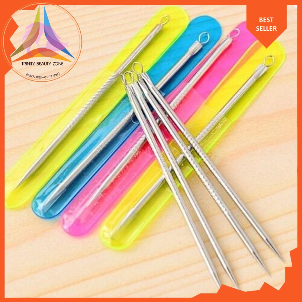 Que nặn mụn 2 đầu không gỉ