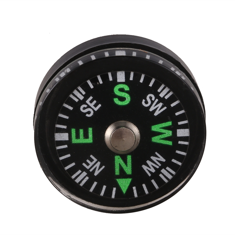Oil Filled Button Compass - Ultra Compact 20mm - Mini SAS Survival Bushcraft