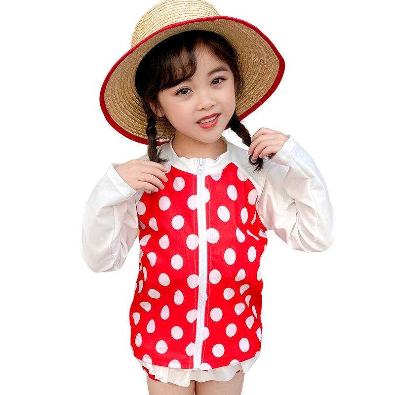Summer Korean Version Of The Children s Lace Princess Swimsuit Baby