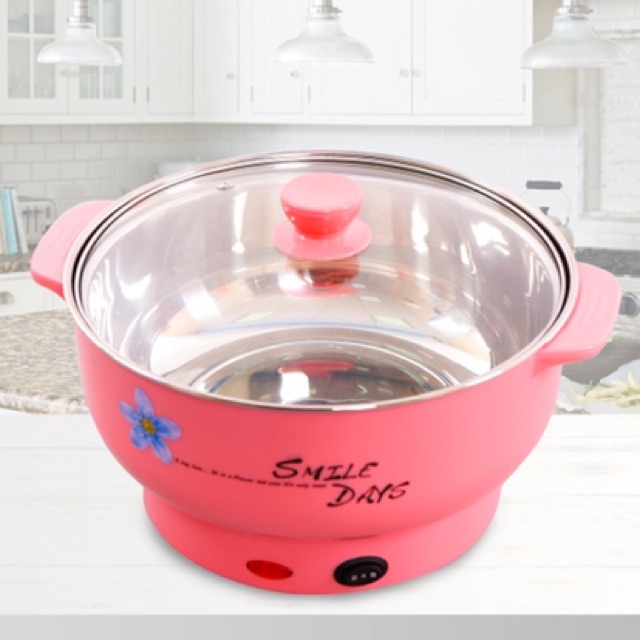 NỒI LẨU ĐIỆN MINI 26CM (Mầu ngẫu nhiên)