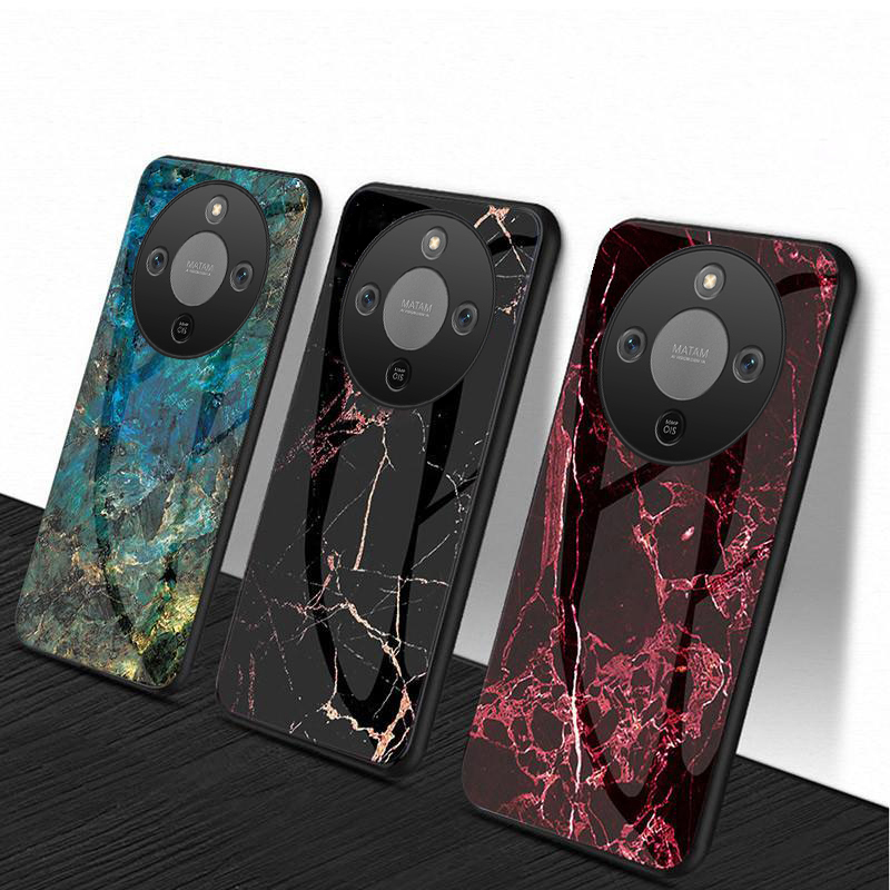 For%20Honor%20X9D%20X70%20Case%20Fashion%20Marble%20Tempered%20Glass%20Protector%20Soft%20Frame%20Silicon%20For%20Honor%20X70%20X9D%20Back%20cover%20Phone%20Cases%20-%20Image%202