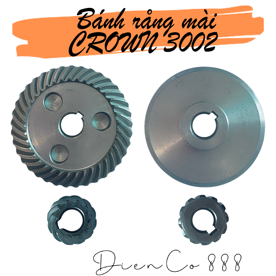 (SET OF GEAR) Bộ nhông bánh răng mài CROWN 3002, 3055, 3117, 13288