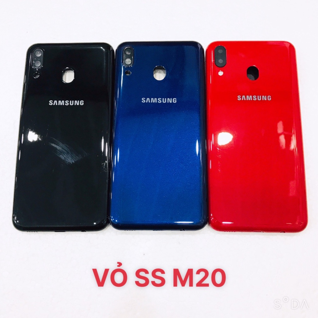 Lưng vỏ bộ samsung m20 - vỏ bộ samsung m20 - nắp pin samsung m20 - ss m20 - nắp lưng