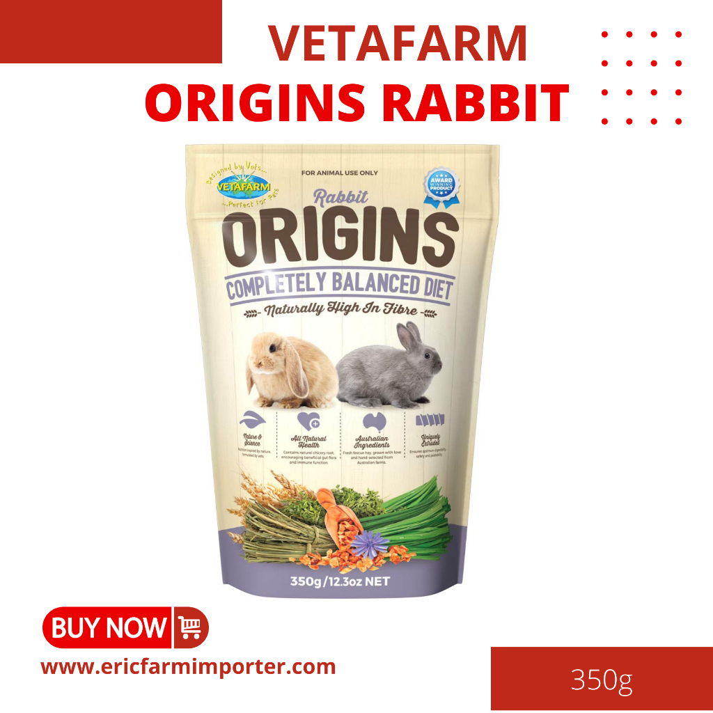 Thức ăn cho thỏ Origins 350g 🐶 FREE SHIP 🐶thức ăn cho thỏ cao cấp,nhiều chất xơ, giúp ích cho hệ tiêu hóa