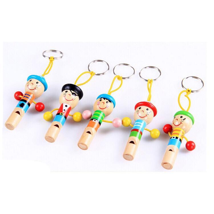 Đồ chơi còi gỗ cho bé - Đồ chơi gỗ