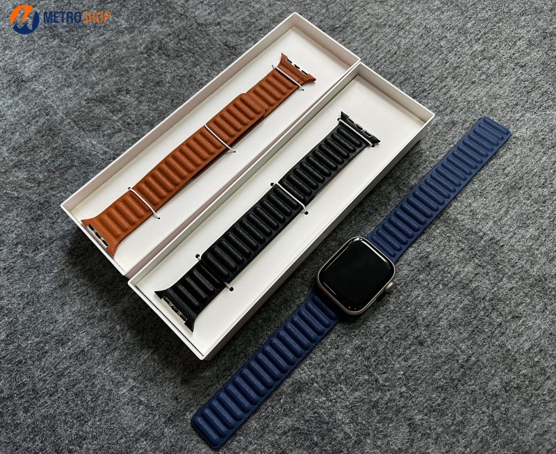 DÂY LEATHER LINK APPLE WATCH COTEETCI (DÂY DA)