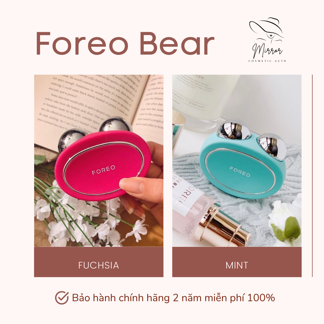 [SALE] Foreo Bear Máy Massage Nâng Cơ CÓ SẴN - BH 2 năm