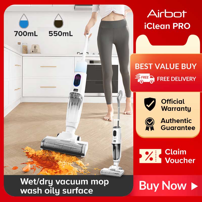 Airbot IClean Pro Wet and Dry Water 