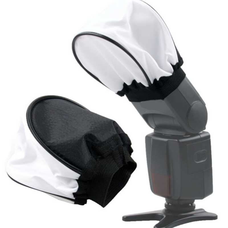 Universal Soft Camera Flash Diffuser Portable Cloth Softbox For Speedlight