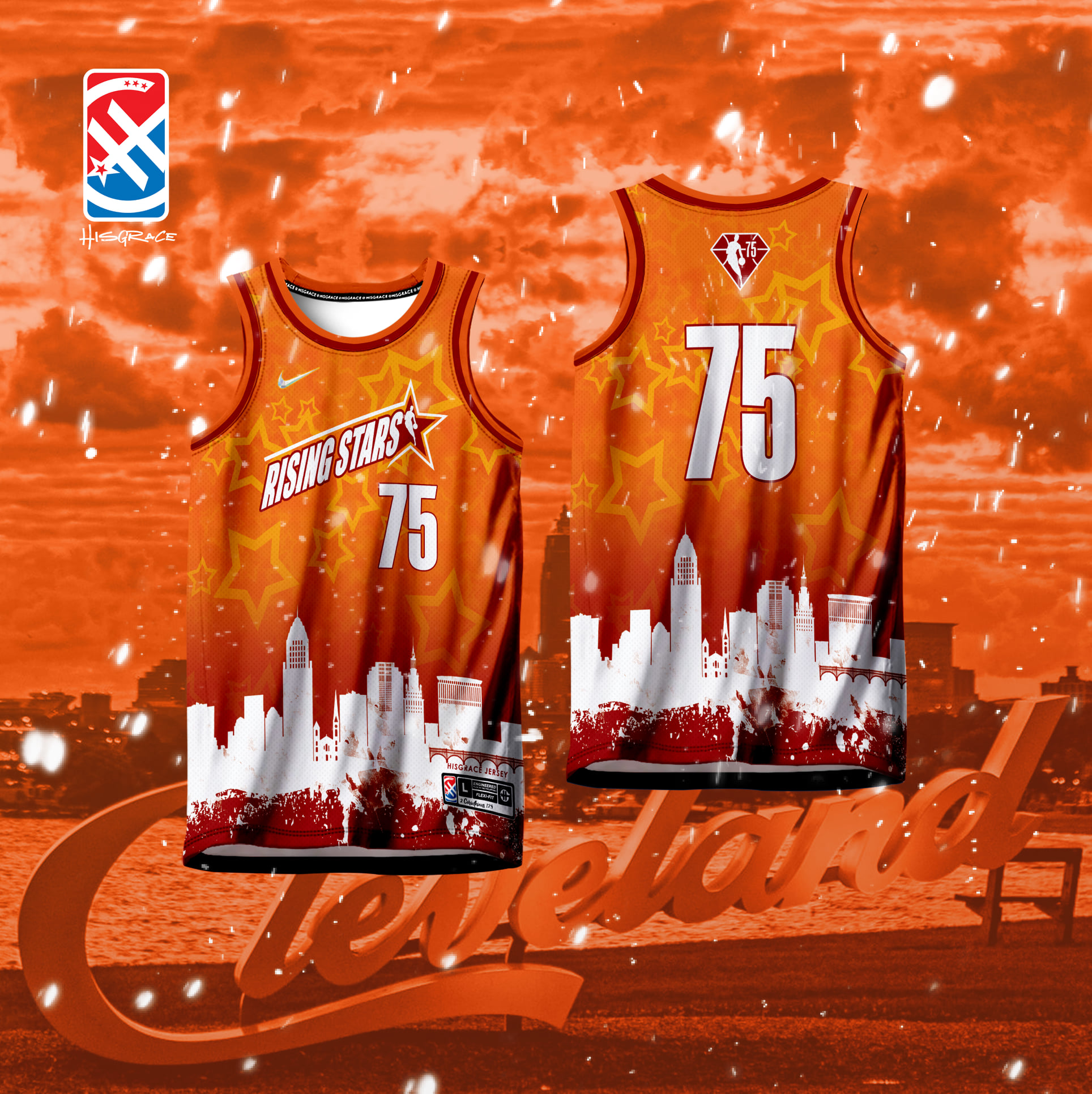 FULL SUBLIMATION HISGRACE CONCEPT JERSEY RISING STAR