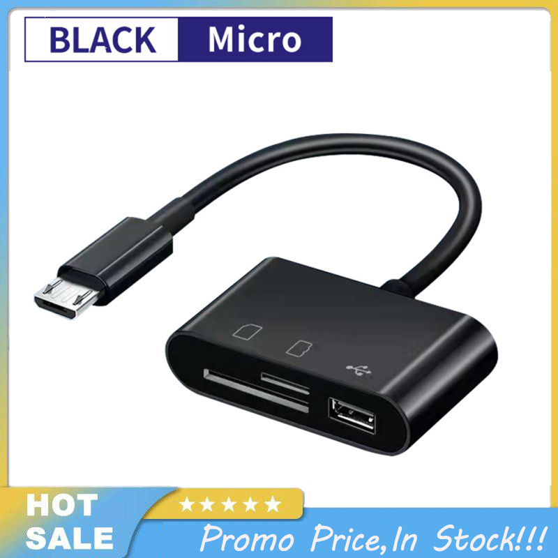 Usb Type C Card Reader Data Transfer Adapter Micro Interface Android Phone Computer Multi-function Otg/sd/tf Card U Disk Card Reader