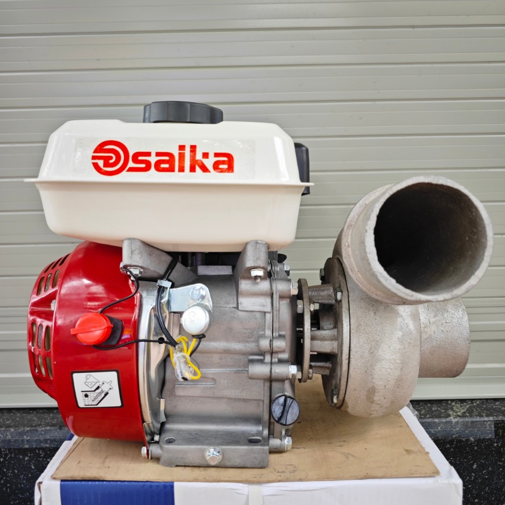 Máy bơm nước chạy xăng Gx200 6.5HP phi ống F90