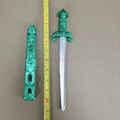 Chiều dài 27cm thanh kiếm cho trẻ em nhựa thanh kiếm cho trẻ em đồ chơi thanh kiếm hiệu suất đạo cụ thanh kiếm belted thanh kiếm hoàng tử thanh kiếm đồ chơ