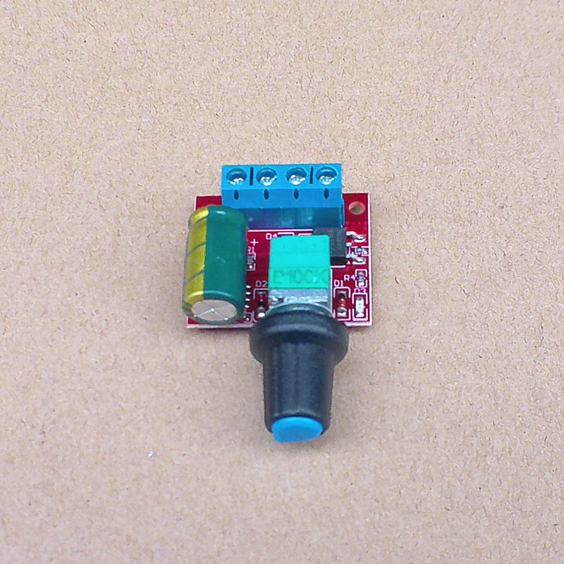 Mini PWM DC Motor Speed Controller Module 5V-35V Adjustable Regulator Control Governor Switch Creek. 