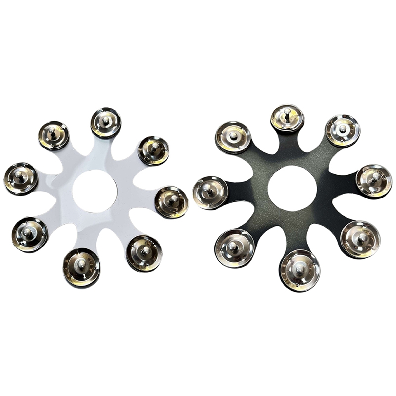 Drum Cymbals Hi Hat Tambourine Drum Set Alloy Bells Percussion Instrument Accessories