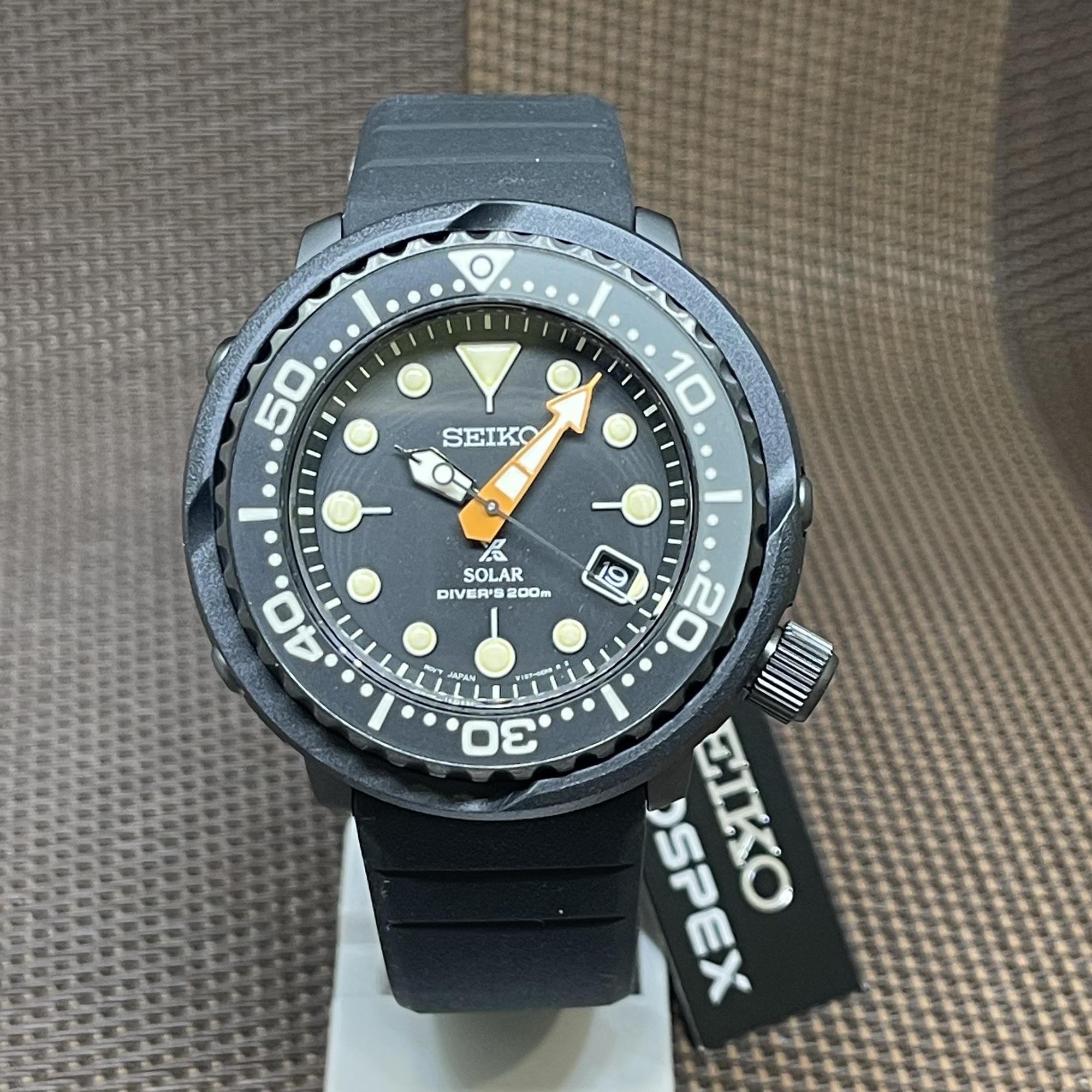 TimeYourTime] Seiko Prospex SNE577P1 Limited Edition Solar Tuna Analog  Diver's Sport Men Watch | Lazada Singapore