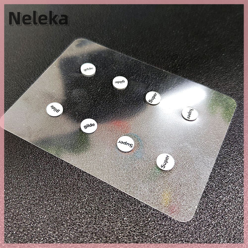 💖🎈🎈 1 Pack Glass Mouse Skates DIY Universal Dots Mouse Feet Pads Sticker for Gaming Mouse Anti-Slip Pad