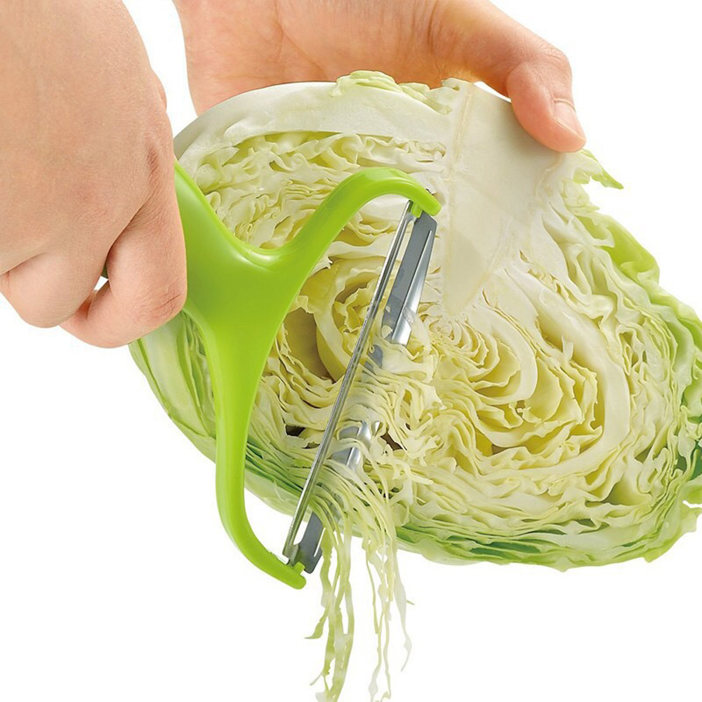 JFDHGR Multifunction Sharp Cucumber Kitchen Tool Fruit Peeler Cabbage Slicer Vegetable Grater Carrot Cutter