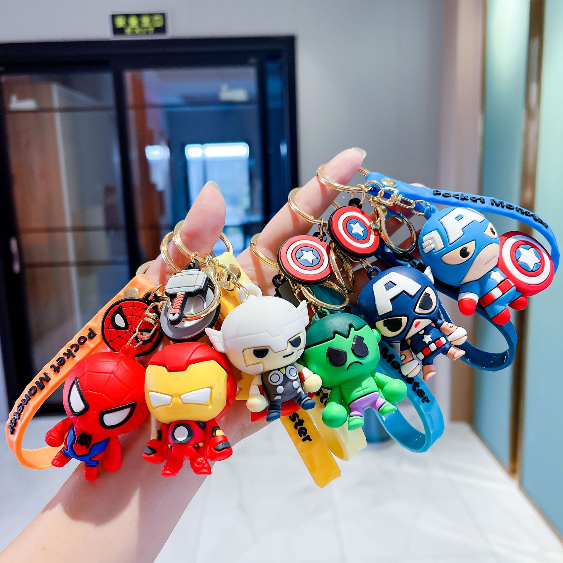 Móc khóa siêu anh hùng Marvel biệt đội Avengers - mixline